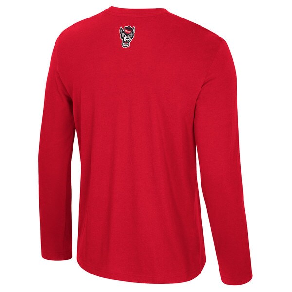 Red Long Sleeve Active Blend Tee -